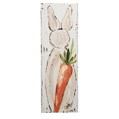 Bunny and Carrot Sign