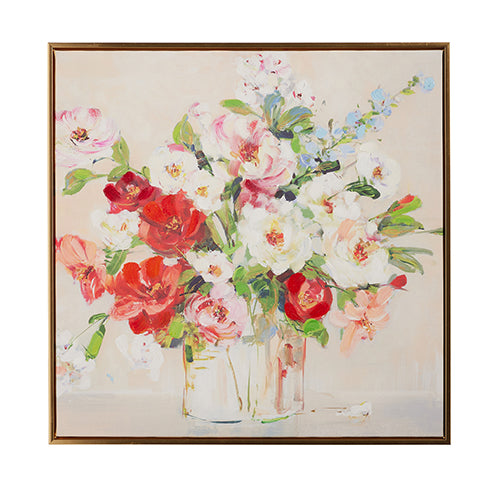 Floral Vase Framed Art