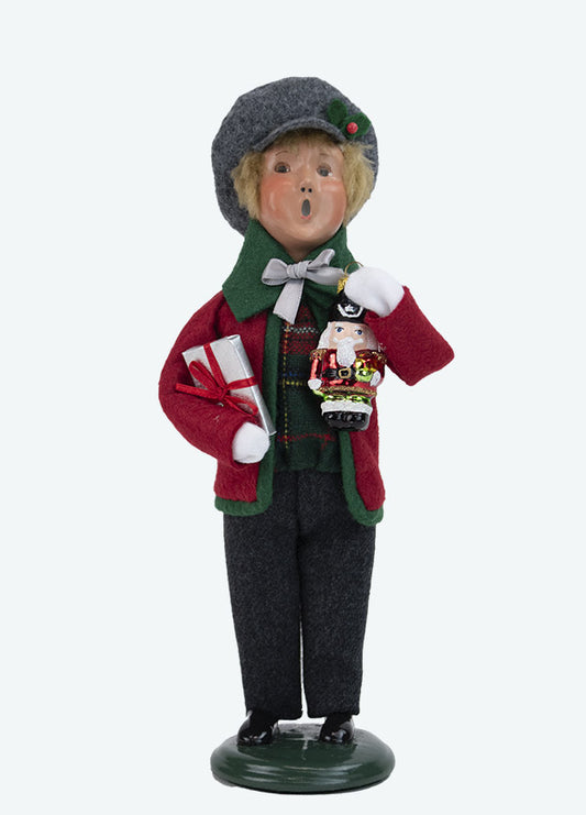 Byer's Choice Ornament Boy