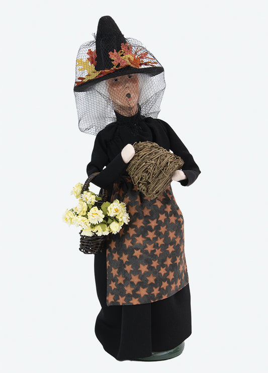 Byer's Choice Witch with Bee Skep