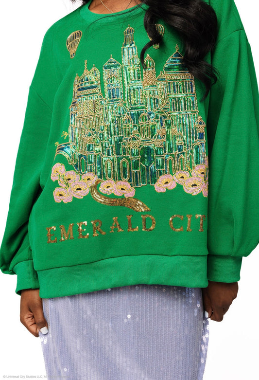 QOS Wicked Emerald City Sweatshirt