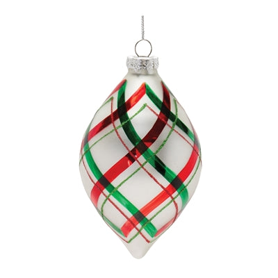 Christmas Plaid Ornament