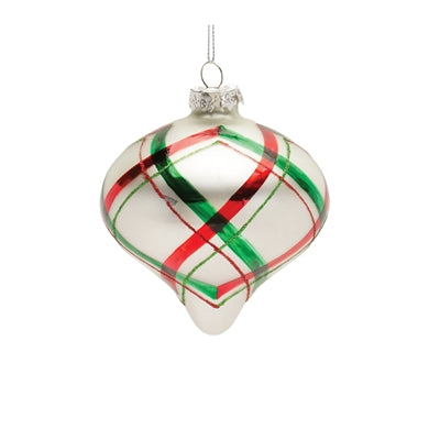 Christmas Plaid Ornament