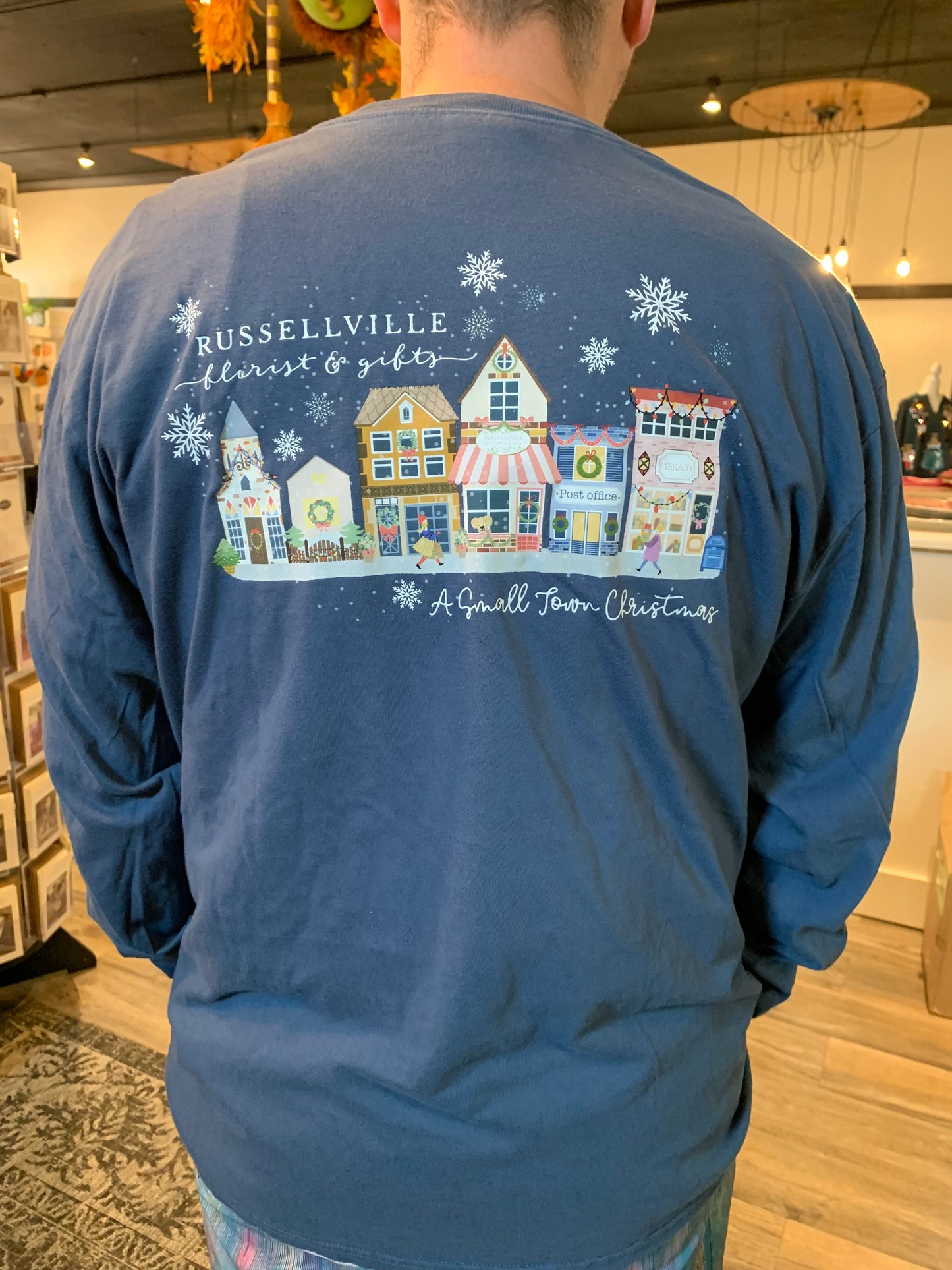 A Small Town Christmas Long Sleeve T-Shirt