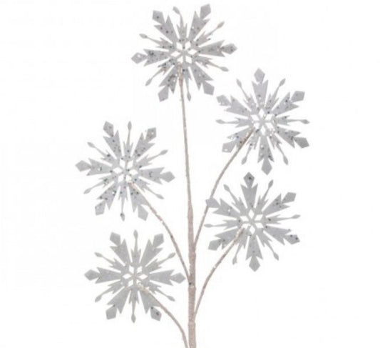 Jeweled Snowflake Spray