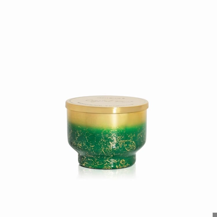 Crystal Pine Glimmer Inverted Candle