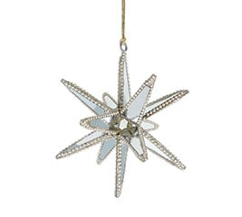 Gold Starburst Ornament