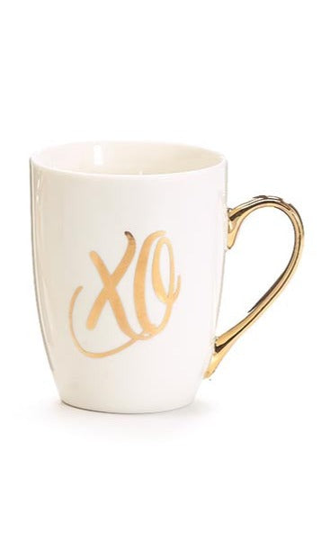 Gold Love & Xo Mug