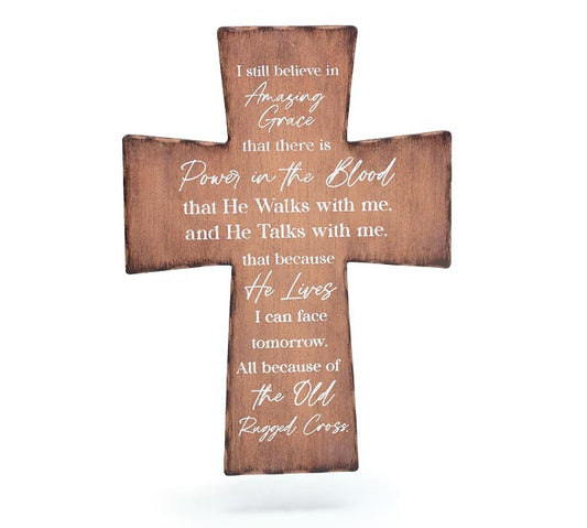 Old Rugged Cross Wall Hanging