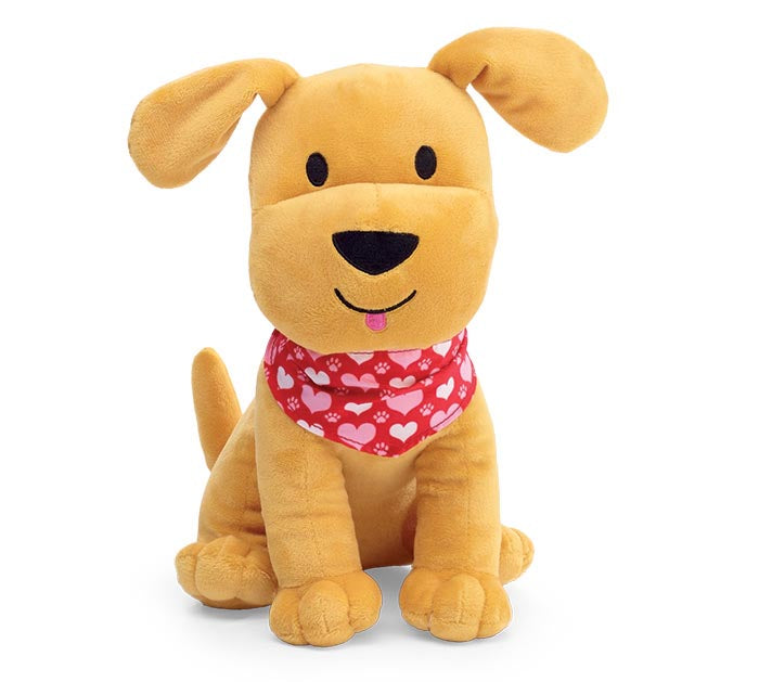 Plush Valentine Puppy