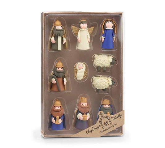 Clay Dough Nativity Gift Set