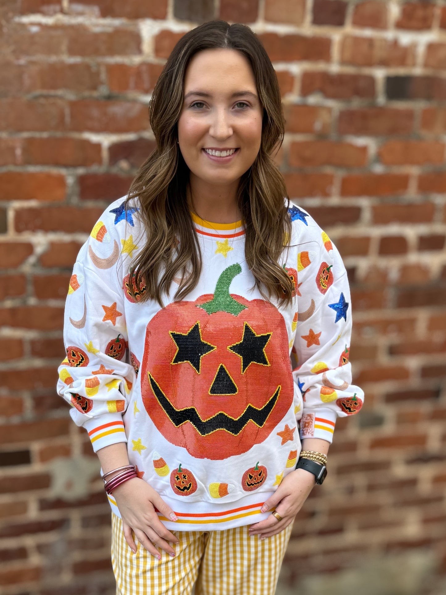 QOS Pumpkin Icons Sweatshirt