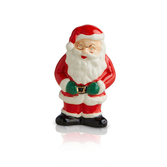 Nora Fleming Father Christmas Ceramic Mini
