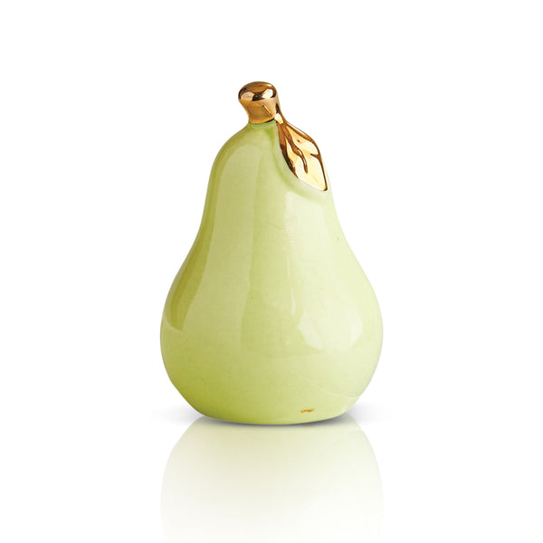 Nora Fleming Pear-fection Ceramic Mini