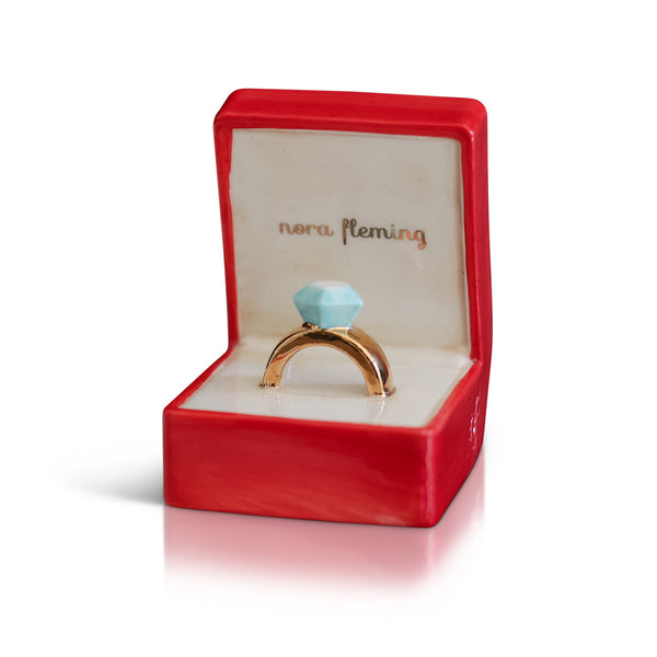 Nora Fleming Put A Ring On It Ceramic Mini