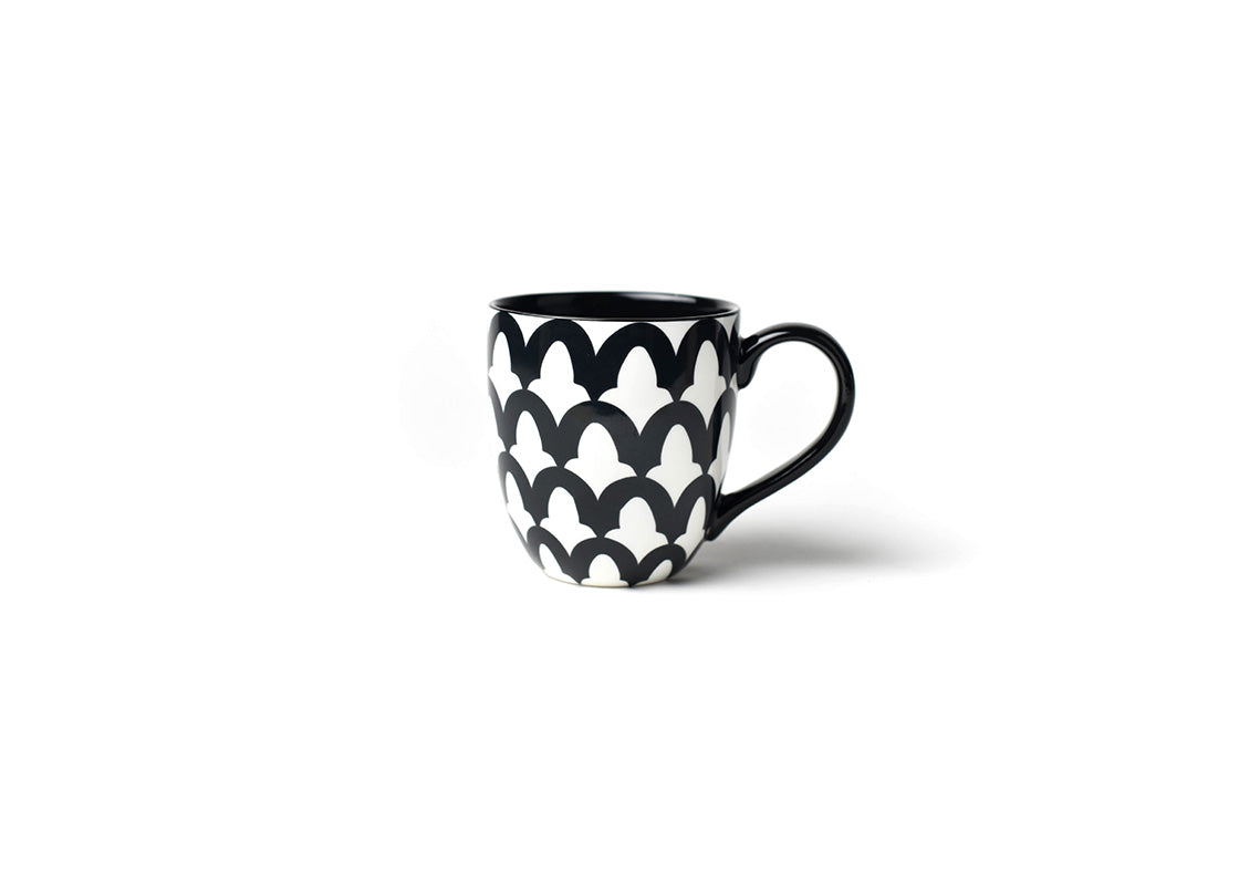 Coton Colors Black Arabesque Mug