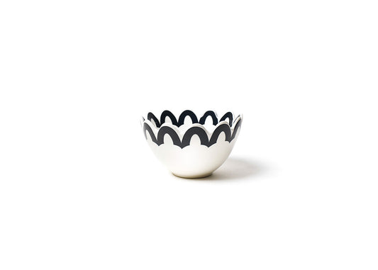 Coton Colors Black Arabesque Small Bowl