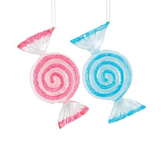 CANDY SWIRL ORNAMENTS