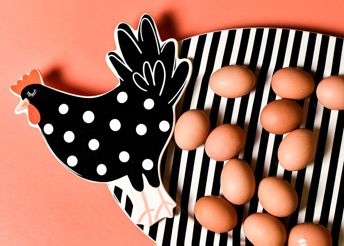 Happy Everything Polka Dot Chicken Big Attachment