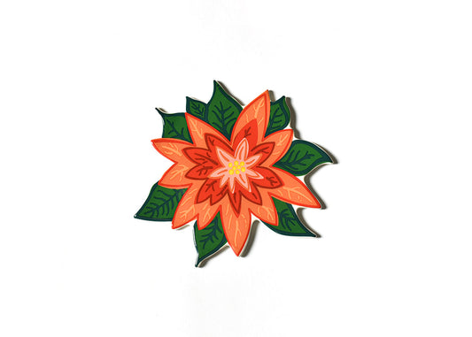 Happy Everything Poinsettia Big Attachment