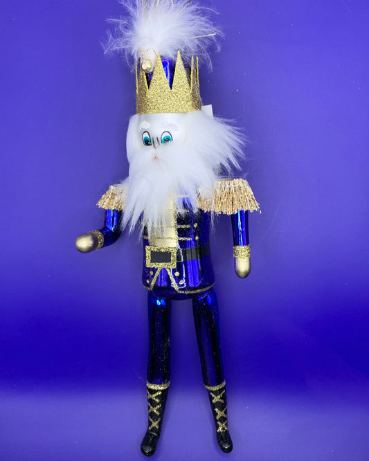 De Carlini Blue Nutcracker Soldier