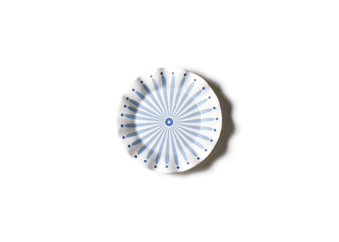 Coton Colors Iris Blue Salad Plate