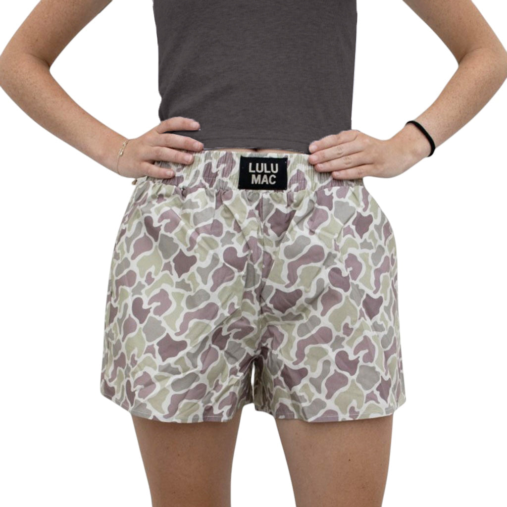 LULU MAC Light Camo Boxer Shorts