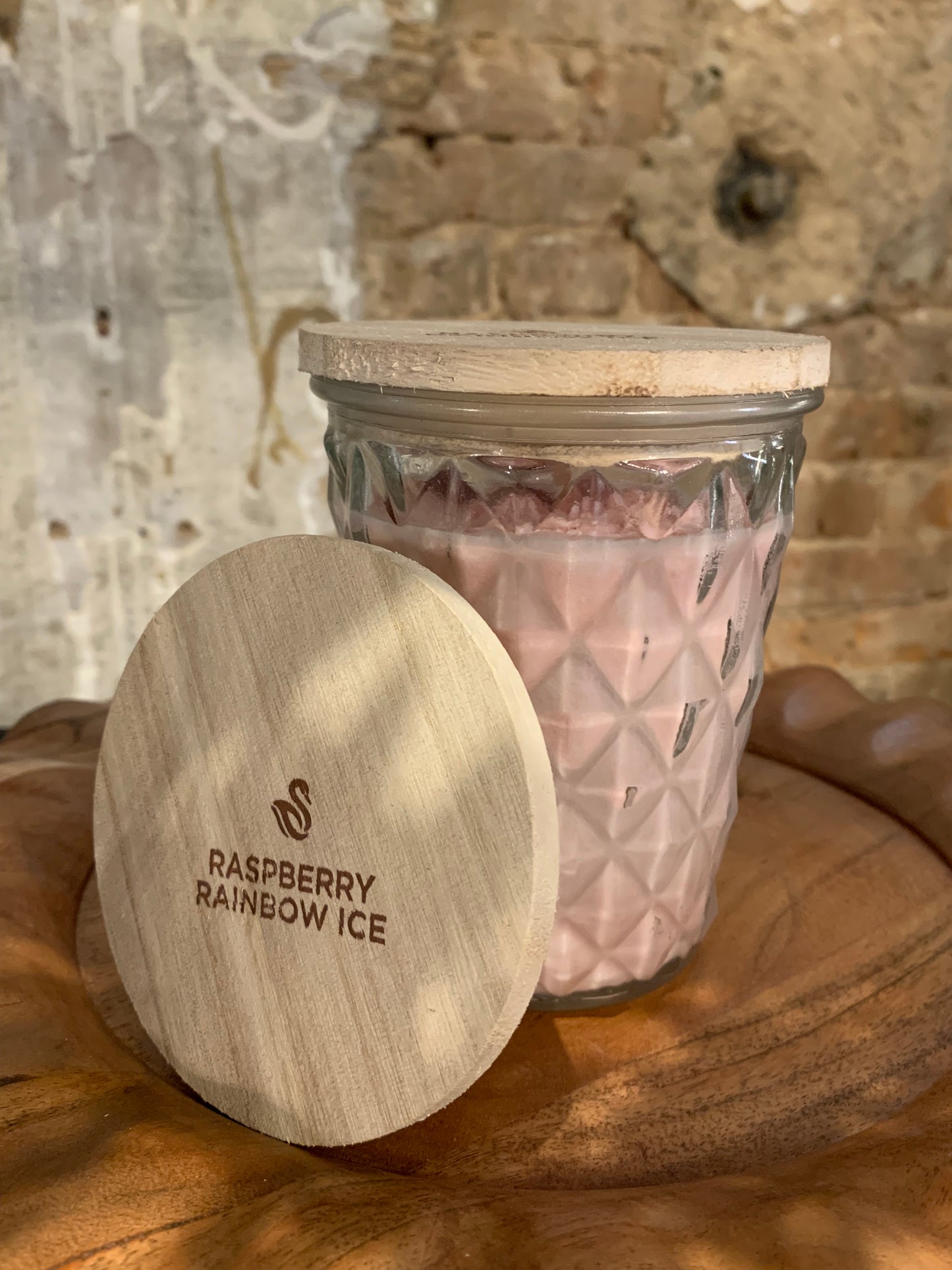 Swan Creek Raspberry Rainbow Ice Candle