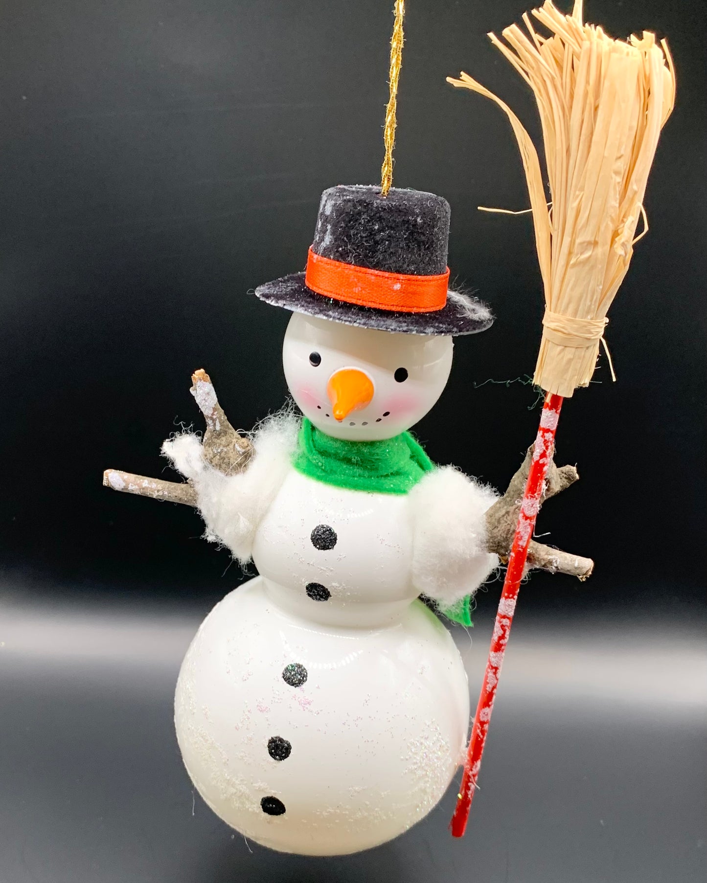 De Carlini Snowman with Broom