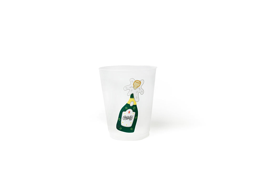 Happy Everything Champagne Frosted Cups