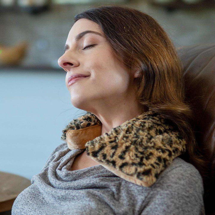 Leopard Neck Wrap Warmies