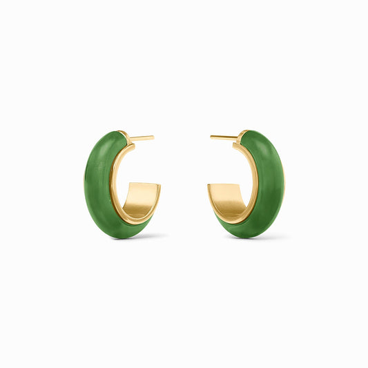 Julie Vos Carnaby Hoop - Palmetto Green