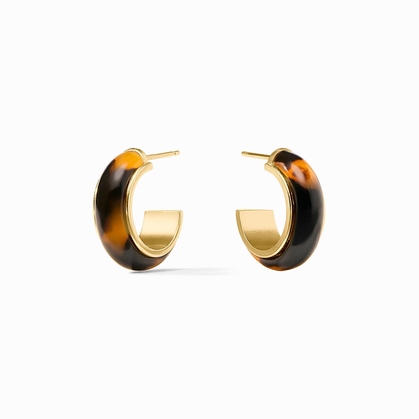 Julie Vos Carnaby Hoop - Tortoiseshell