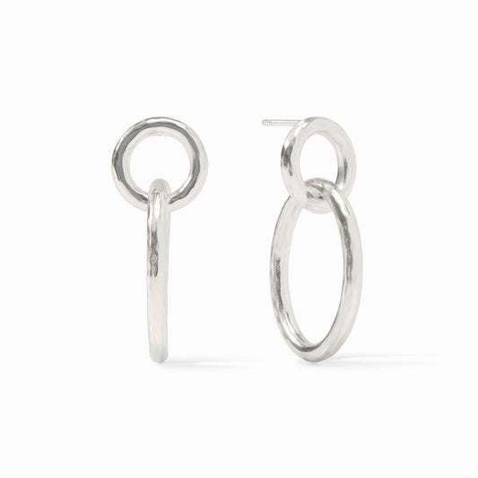 Julie Vos SILVER Catalina Link Earring