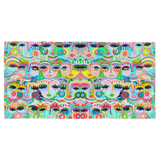 Windy O'Connor Chica Tribe Beach Towel
