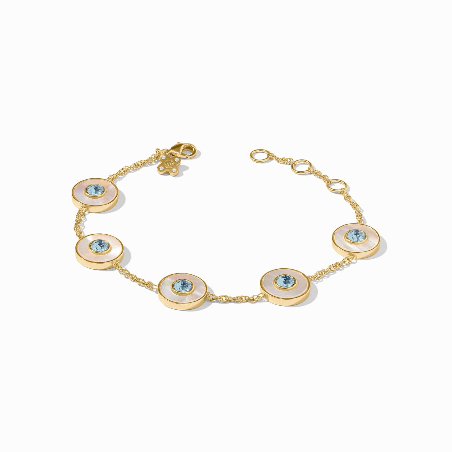 Julie Vos Colette Circle Delicate Bracelet