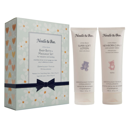 Noodle & Boo Baby Bath & Massage Gift Set