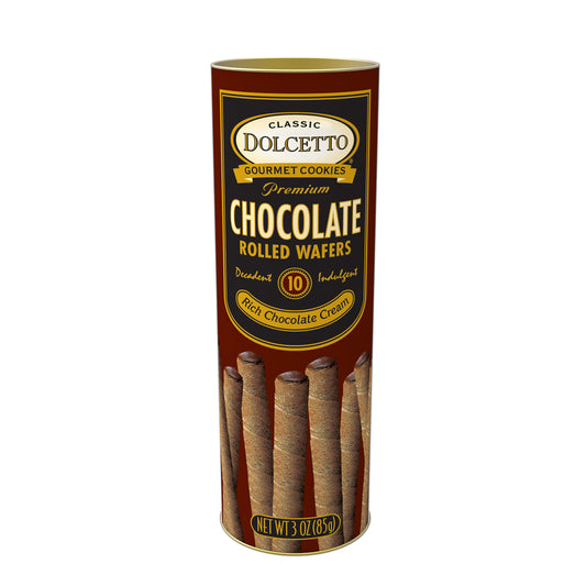 Dolcetto Wafer Rolls- Chocolate
