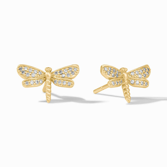 Julie Vos Dragonfly Pave Studs