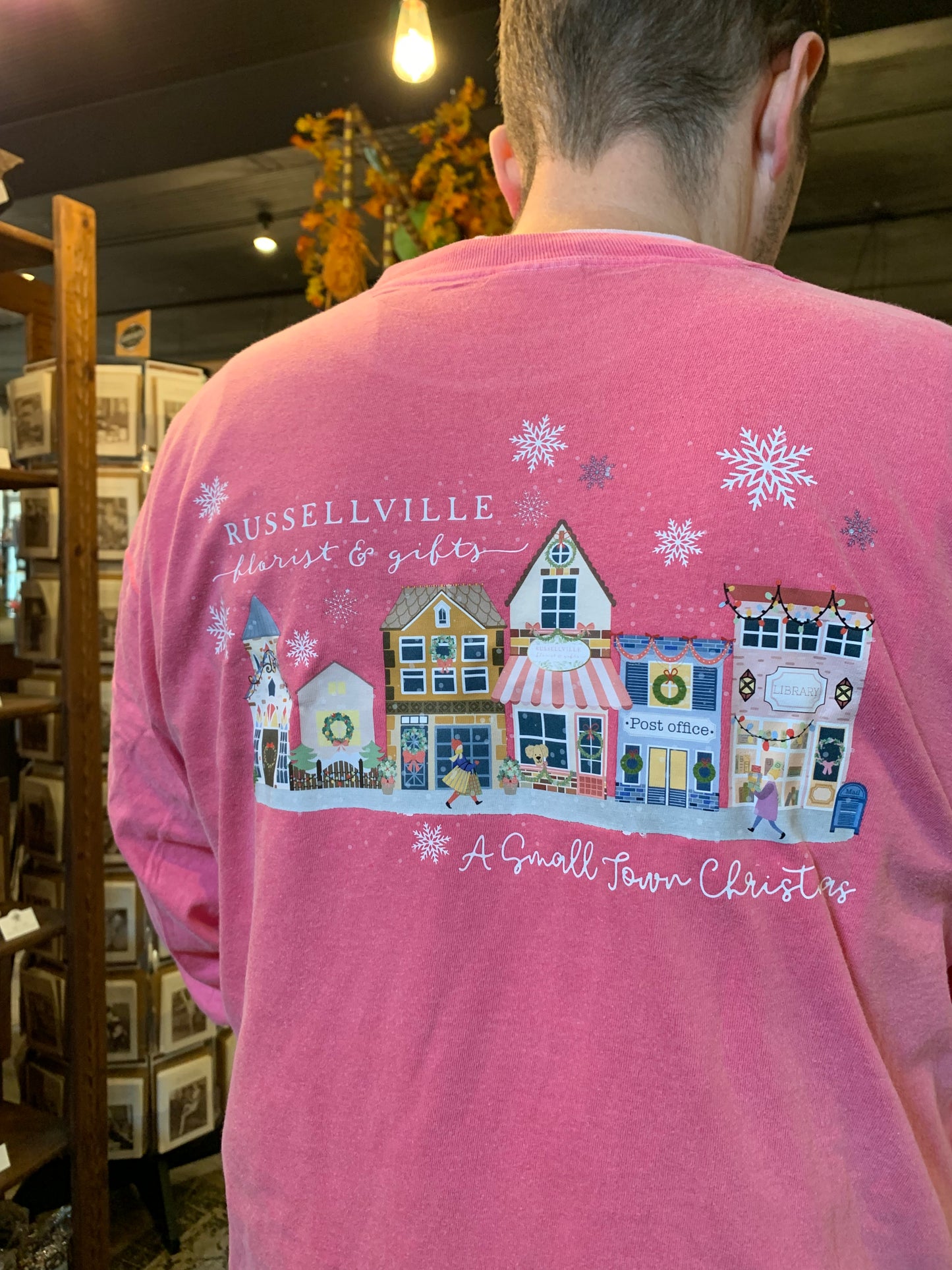 A Small Town Christmas Long Sleeve T-Shirt