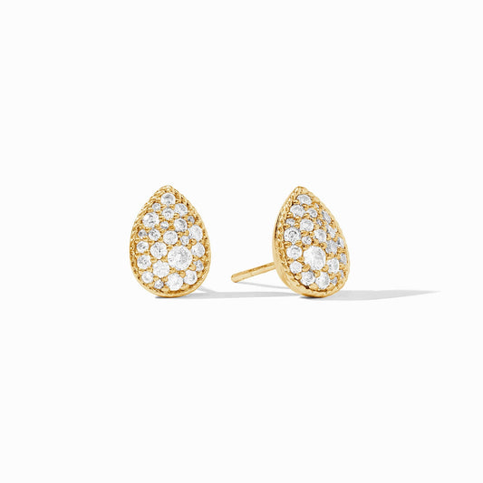 Julie Vos Luna Teardrop Stud