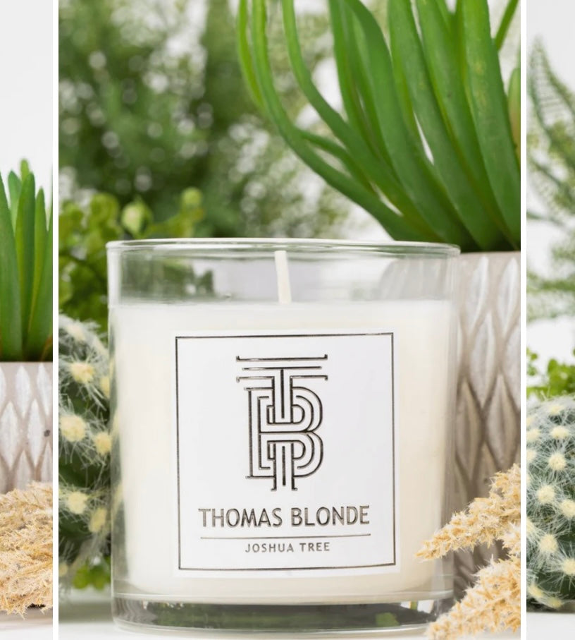 Thomas Blonde Signature Candle - Joshua Tree