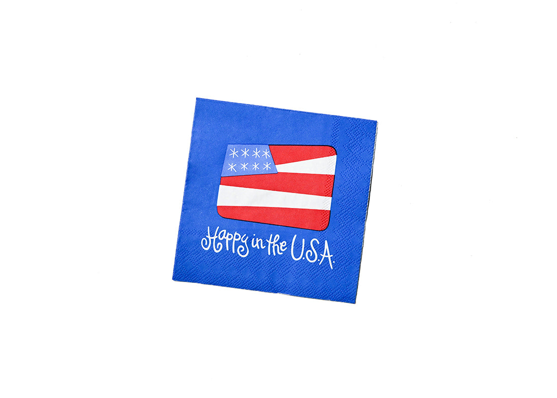 Happy Everything Flag Cocktail Napkins