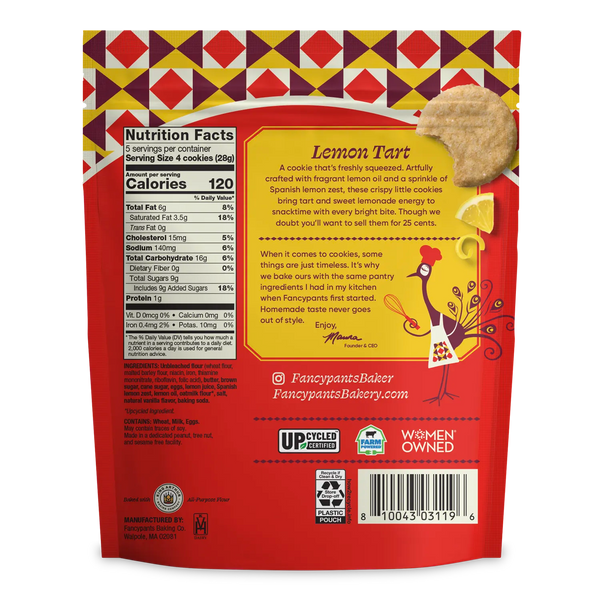 Fancypants Baking Co. Lemon Tart Cookies