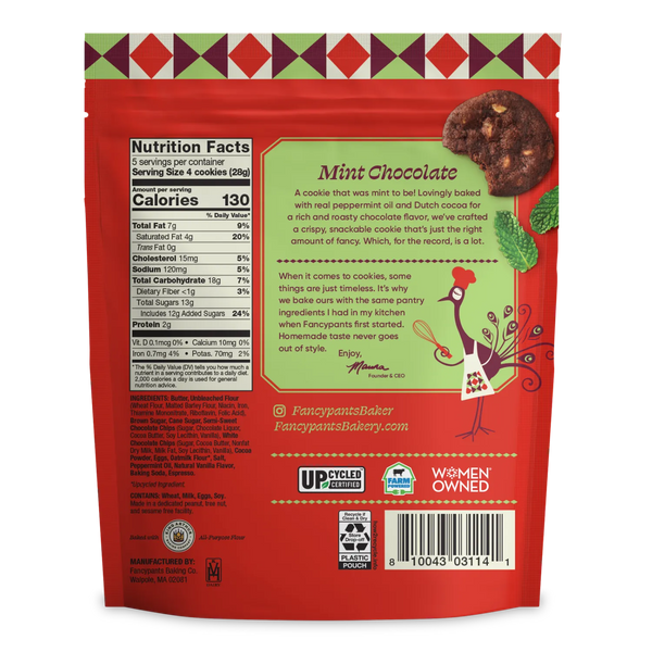 Fancypants Baking Co. Mint Chocolate Cookies