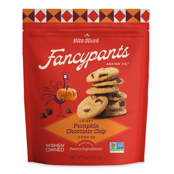 Fancypants Baking Co. Pumpkin Chocolate Chip Cookies