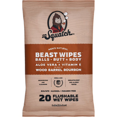 Dr. Squatch Body Wipes