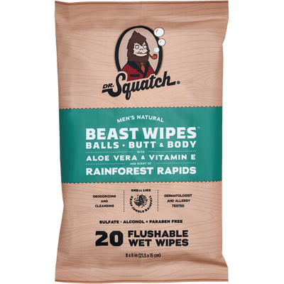 Dr. Squatch Body Wipes