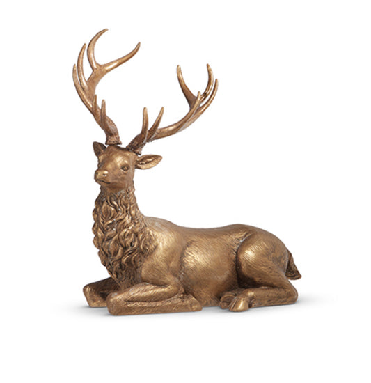 Gold Lying Deer