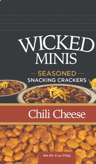 Wicked Minis Seasoned Snacking Crackers-Chili Cheese